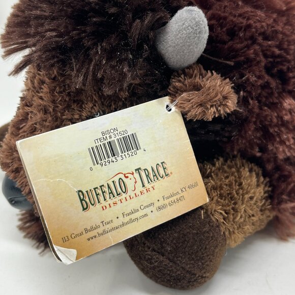 Rare ~ Buffalo Trace Distillery Bison Plush by Aurora Promotional - Picture 5 of 7